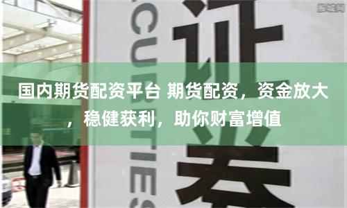 国内期货配资平台 期货配资，资金放大，稳健获利，助你财富增值